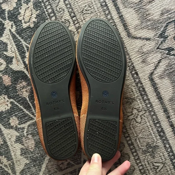 Rothy's Tan Loafers, size 6.5, women’s - Picture 3 of 4